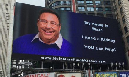 Marc Uses a Billboard in NYC to Find a kidney