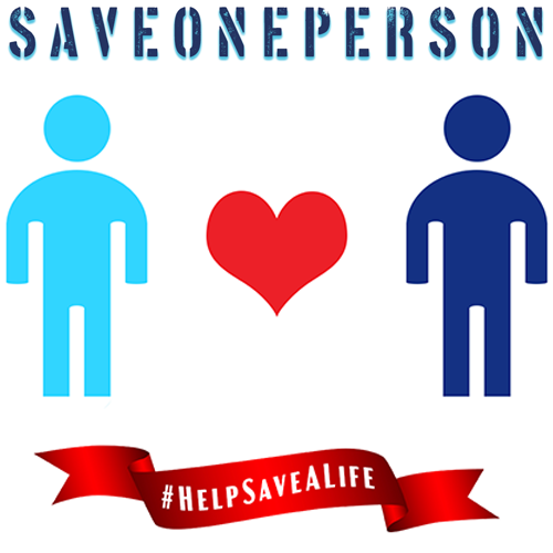 Save One Person Dot Org Logo Icon